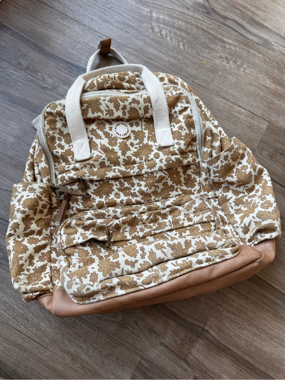 Rylee and cru floral back pack